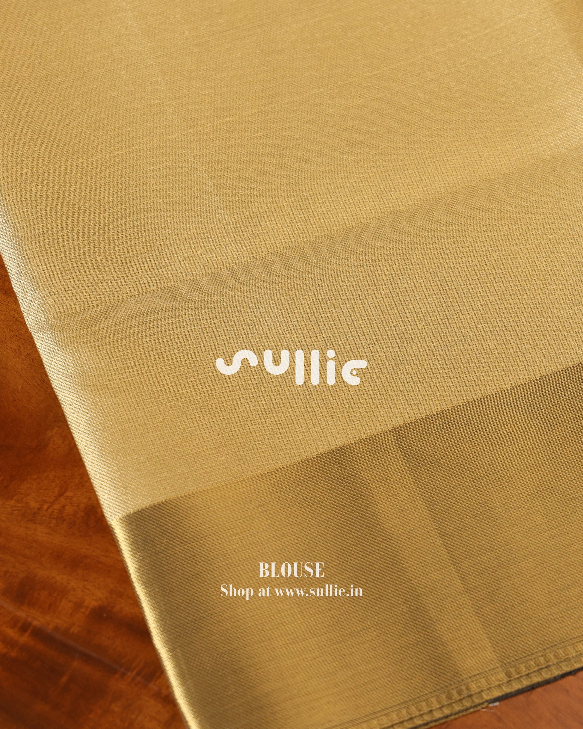 Banarasi Katan Tissue Silk Saree in Antique Gold Weave