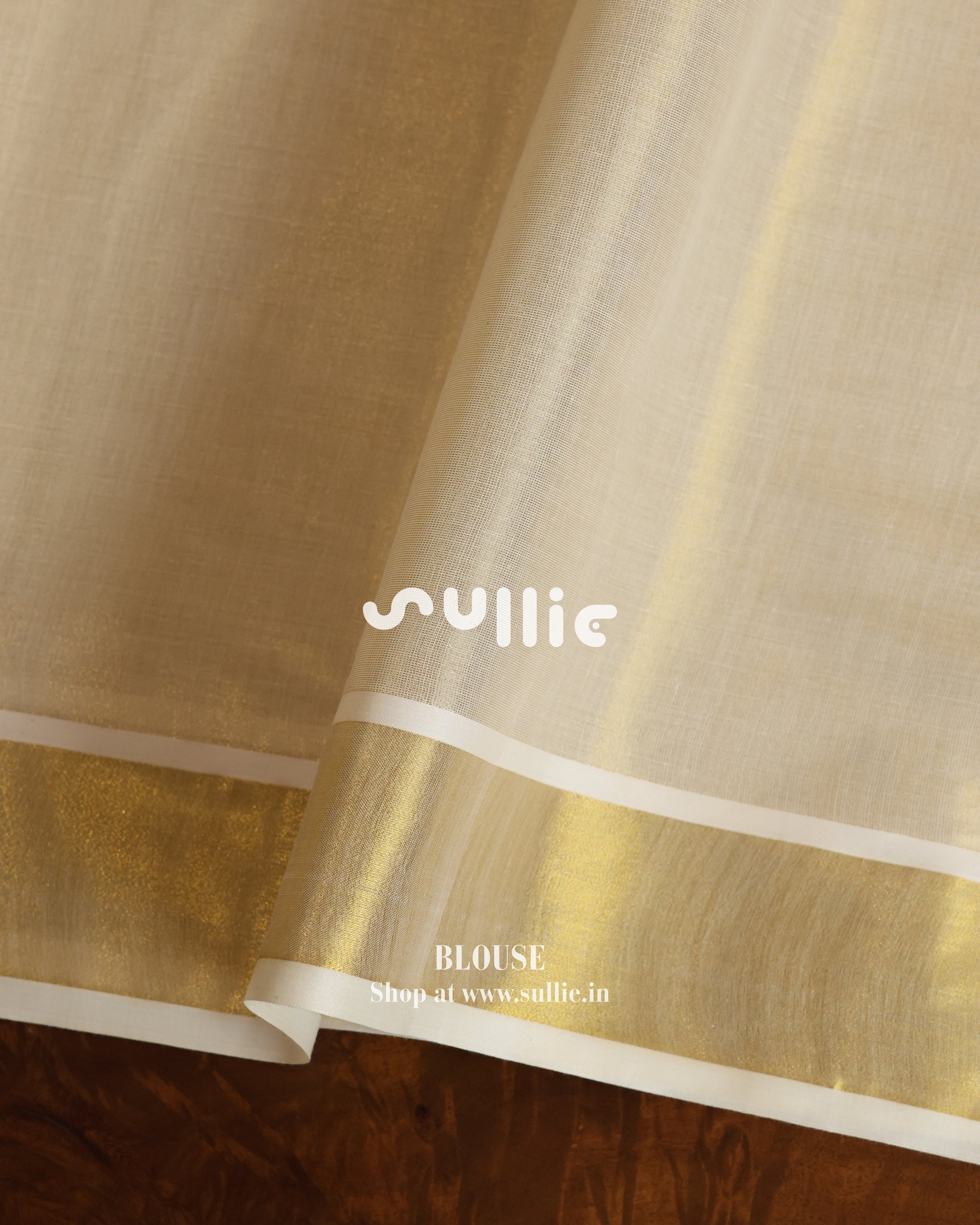 Classic Tissue Kerala Kasavu Saree | Onam Saree
