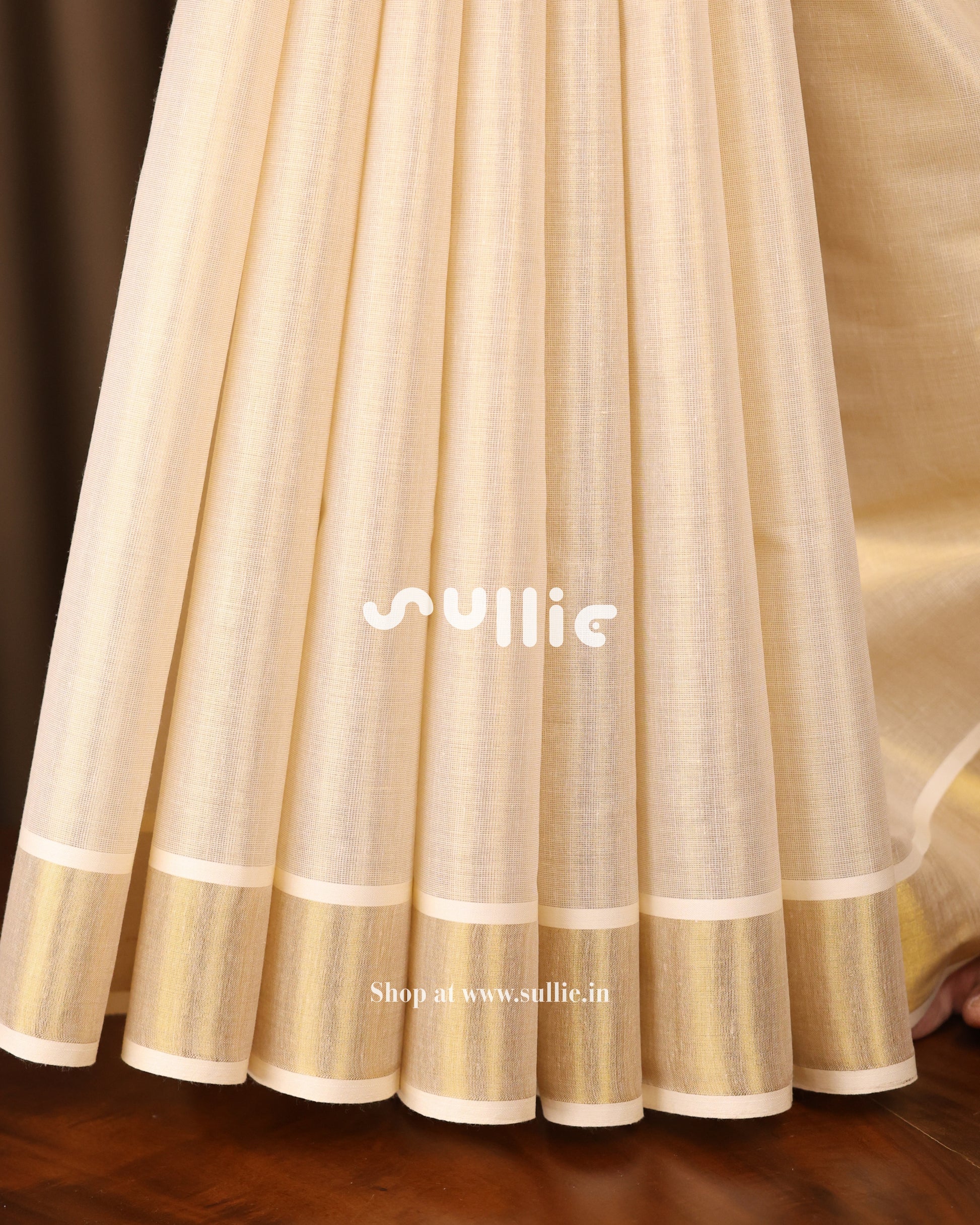 Classic Tissue Kerala Kasavu Saree | Onam Saree