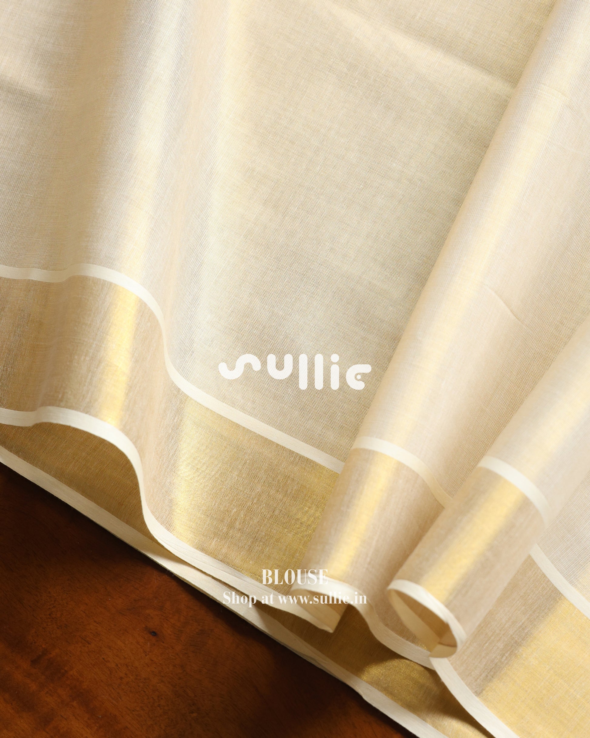 Classic Tissue Kerala Kasavu Saree | Onam Saree